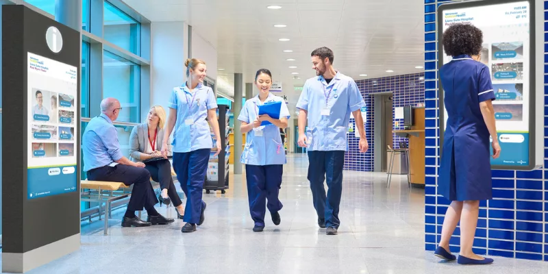 Improving Accessibility in Healthcare Using Digital Signage