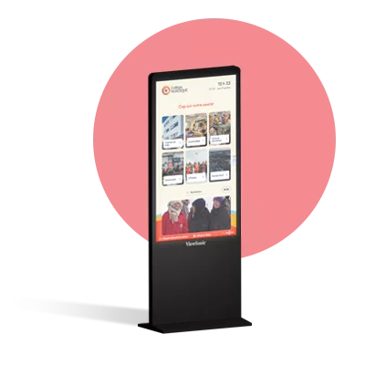 Portable Touch Screen Kiosk
